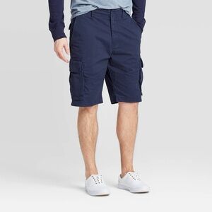Men's 11" Cargo Shorts - Goodfellow & Co - fighter pilot blue - new